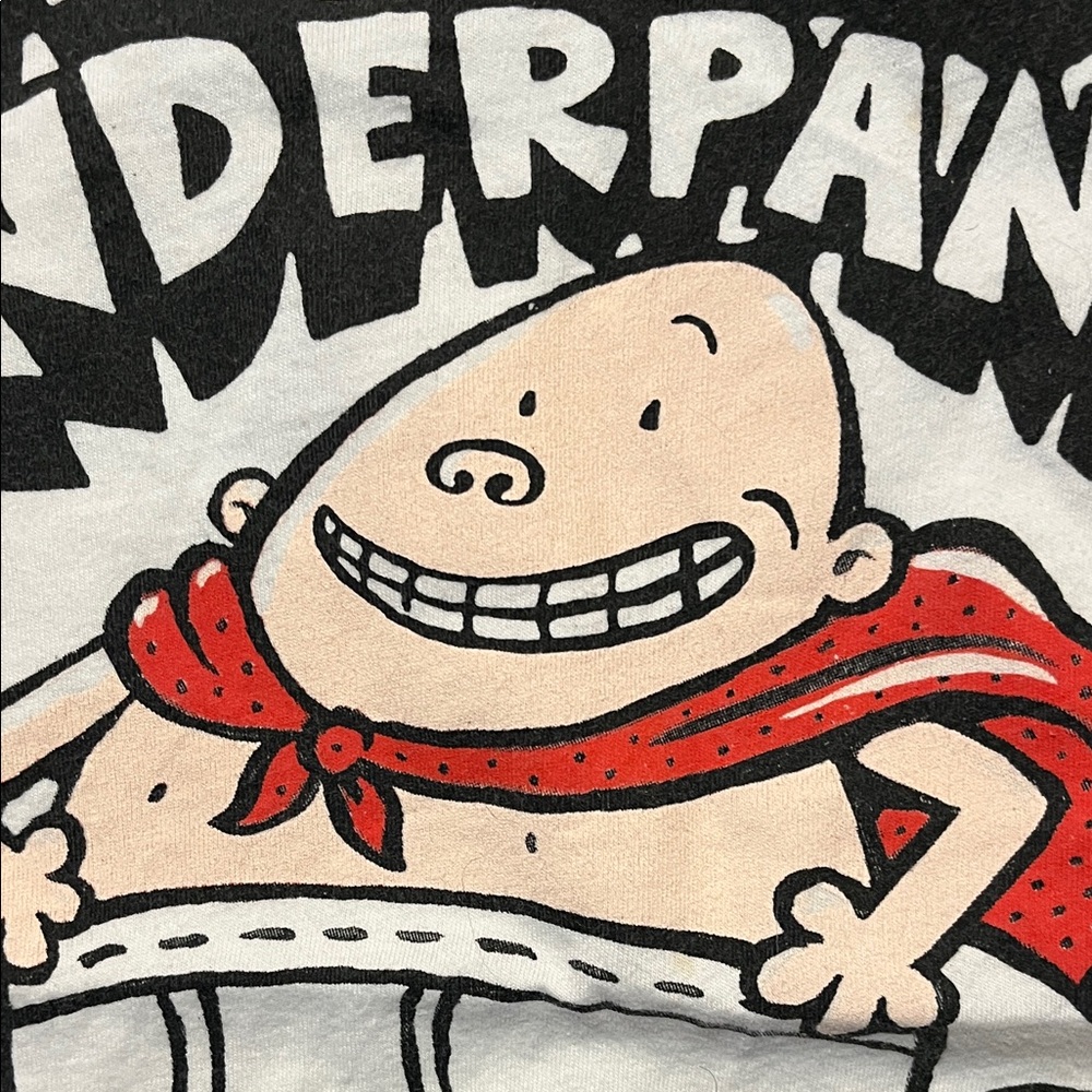 Out of Print Captain Underpants Graphic T-Shirt Size M - Picture 3 of 4